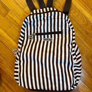 Henri Bendel Soft Striped Backpack
